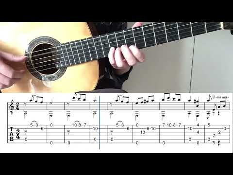 Bella Ciao Classical Fingerstyle Guitar TAB & Sheet Music