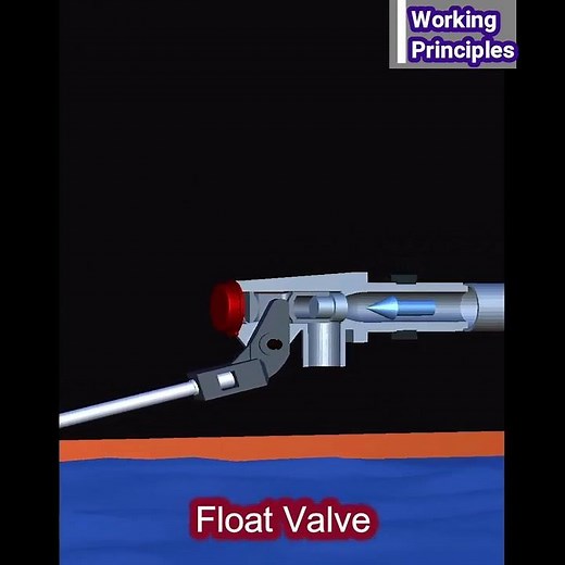 Float Valve Working principles #short 👨‍💻