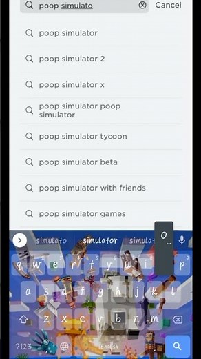 The Roblox poop simulator games (LOL)