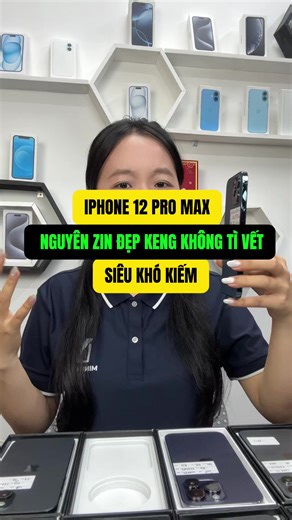 IPhone 12 Pro Max hàng đẹp nguyên zin đây ạ🥰#minhdatstore #iPhone