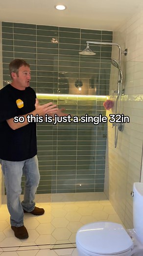 Shower build review 🤔 let me know your thoughts 🚿 #DIY #bathroommakeover #bathroomremodel #homeimprovement #bathroomremodelingteacher #freestuff #NASCAR #NFLSunday #freeitems #TransportationProvided #freetogoodhome #FitnessEquipment #curbsidepickup #trading #sticker #fblifestylee | Bathroom Remodelingteacher