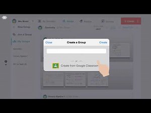 Creating Groups from Google Classroom – ShowMe Premium