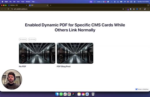 How to enable PDF download for CMS items in Webflow | Siraj ‎Ali posted on the topic | LinkedIn