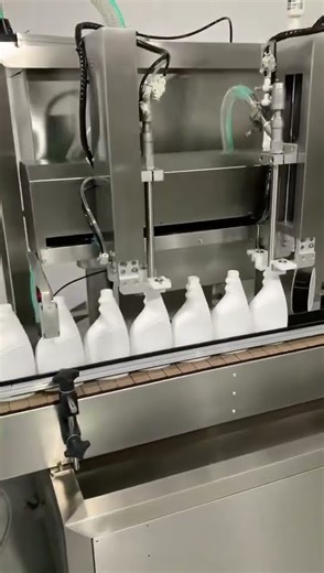 Double-head tracking liquid paste filling machine