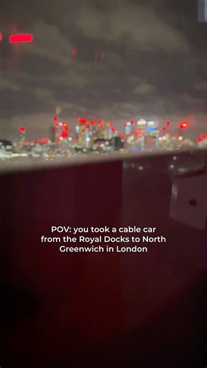 Views from the cable car in London🌃 📍from the Royal Docks to North Greenwich 🎟️ Ticket £6 one way #london #thingstodo #londoners #greenwich #londonviews #travel | London Ideas