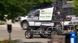Pennsylvania man builds motorized shopping cart that's street legal