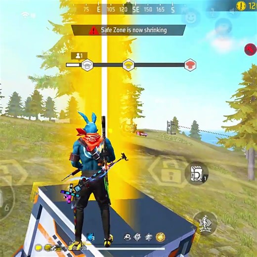 Proper Use Of The Launch Pad 😎 #shorts #freefire