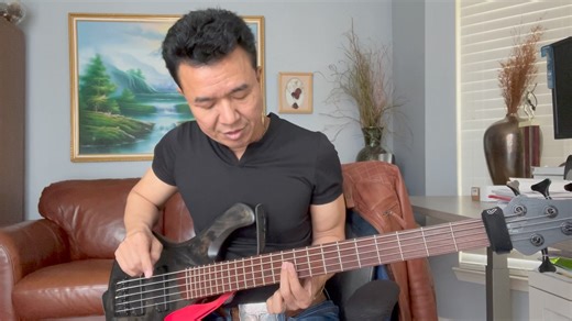 7.5K views · 161 reactions | Index, middle & Pinky fingers exercise-Root, 3rd & 5th (G-Bm-D) | Salai TukTuk-Chris-Bass | Facebook