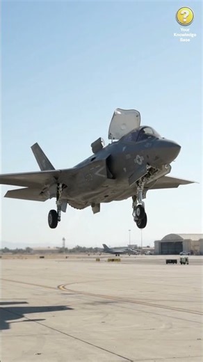 ✈️🔥 How Does the F 35B Hover Without a Runway #F35B #F35 #MilitaryAviation #fighterjetreview
