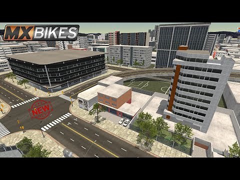 MX bike | Nouvelle MEILLEUR Map CITY ! (4k60fps)