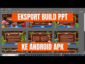 How to Change Build Export PPT File to Android APK