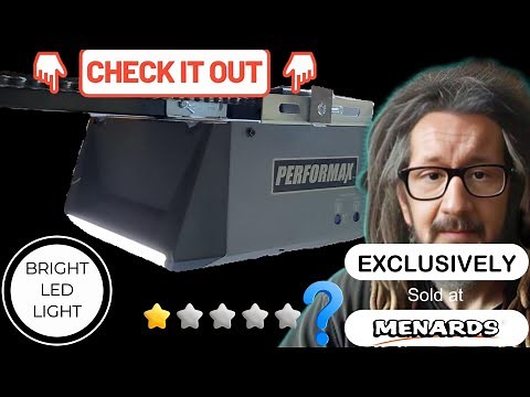 Performax 1/2 HP Garage Door Opener Review / Budget Friendly or Bust?