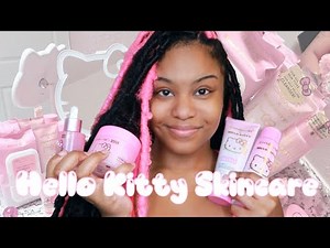 HELLO KITTY X THE CRÈME SHOP SKINCARE REVIEW