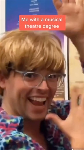 how it feels to have a degree in musical theatre 🤡 #actor #theatre #musical #broadway