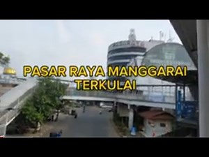 PASARAYA MANGGARAI TERKULAI