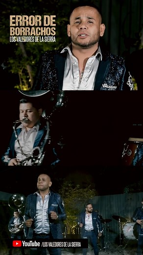 ¿Quién no ha cometido un error de borrachos? 💔 #LosValedoresDeLaSierra #ErrordeBorrachos #Súbeelee #CreanomadaMusic #regionalmexicano | Los Valedores de la Sierra