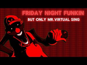Friday Night Funkin': Mario's Madness V2 - Paranoia but only Mr. Virtual can sing