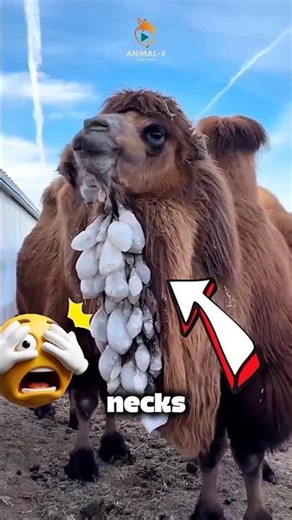 Top 3 Animals With the Longest Necks in the World 🦒 #facts #animals #wildlife