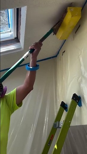 Popcorn Ceiling Removal Hack