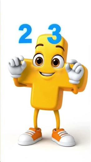 Plus Sign (+) Meaning in Math | Easy Learning Video #plussign #maths #short #shortvideo