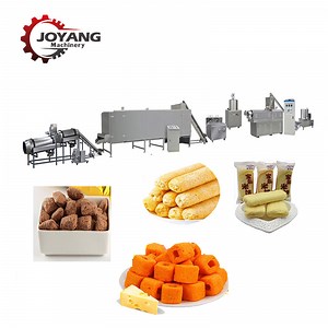 [Hot Item] Core Filling Snack Machine Pillow Puff Bar Cream Injected Food Production Line Cereal Extruder