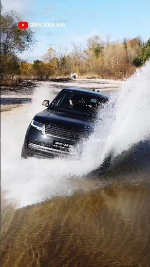 New Range Rover off road driving fun - watch the full off road test drive video on our channel!