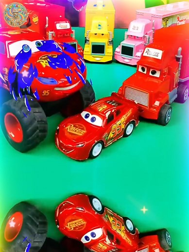 Crying Monster Lightning McQueen Toy Adventure