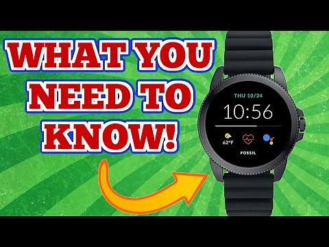 What You Need To Know About The Fossil Gen 5E Smart Watch!