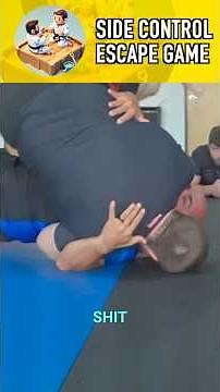 Mastering Side Control Escape: bjj Techniques Explained #shorts