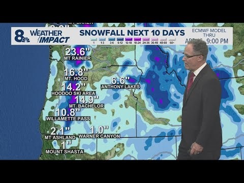 KGW Forecast: 5 p.m., Monday, April 13, 2026
