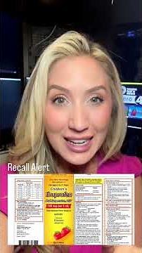 Recall Alert: Children's Ibuprofen