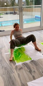 1M views · 10K reactions | the human paint brush (TIC TAC TOE)  | Kristen Hanby | Facebook