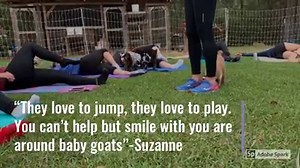 292K views · 988 reactions | NEW TREND: Goat Yoga is available in Mobile! Check out the fun from the 1st class. wkrg.com/1854829339?utm_medium=social&utm_source=facebook_WKRG | WKRG | Facebook