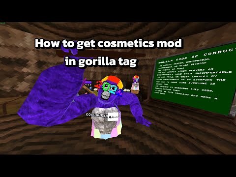 How to get cosmetics mod in gorilla tag (Steam)