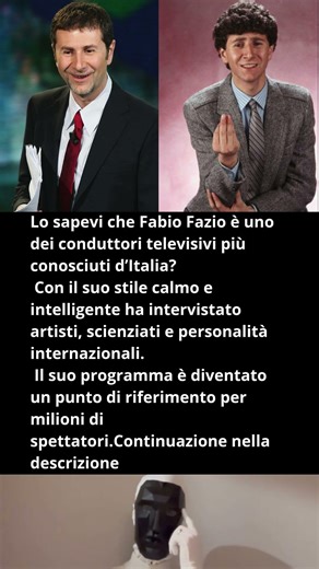 Lo sapevate che Fabio Fazio è uno❤️‍🔥