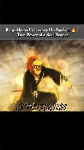 When Renji Abarai releases his Bankai, the battlefield trembles! 🐍🔥 #Bleach #Bankai