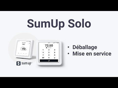 SumUp Solo - Déballage et mise en service