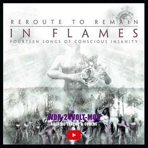 In Flames - Minus (Backing Track) No Vox No Guitar *CLIP* Full Video Attached