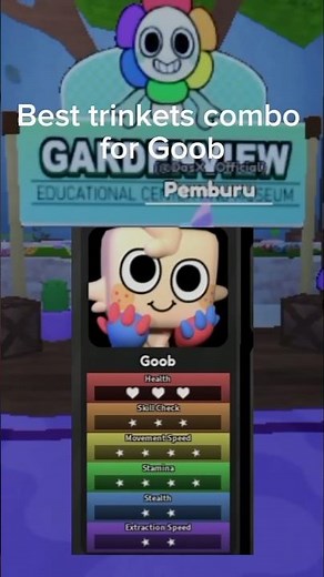 Best trinkets combo 4 Goob #dandyworld #roblox