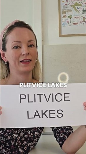 How to Actually Pronounce Plitvice Lakes 🇭🇷✨
