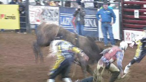 4.9K views · 129 reactions | With rides like this one, it's no surprise Hudson Bolton rose to the top of the IFR to conclude 2023 as the Bull Riding World Champion | International Professional Rodeo Association | Facebook