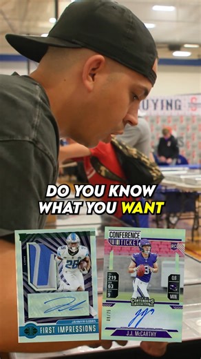 8.7K views · 71 reactions | I Bought a Jersey #'ed JJ McCarthy Rookie Auto At The Grove City Card Fest  #reels #cardcollector2 #sportscards #cardshow #cardshop | CardCollector2 | Facebook