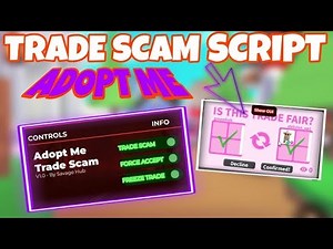 BIG UPDATE Adopt Me Script 2025 Trade Scam, Freeze Trade, Force Accept