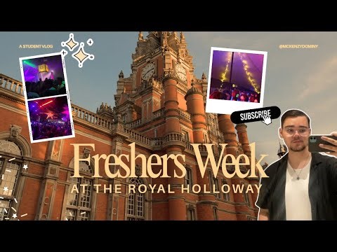 My First Week at Uni 🎓 | Royal Holloway Freshers