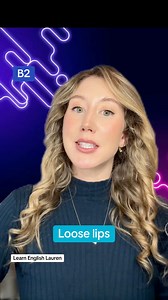 Loose lips sink ships 🛳️ Have you ever heard of this secretive idiom? 🤫 are you loose lipped or tight lipped? #esl #englishteacher #learnenglishlauren #looselips #idiom #idiomas #teacherlauren | Learn English Lauren