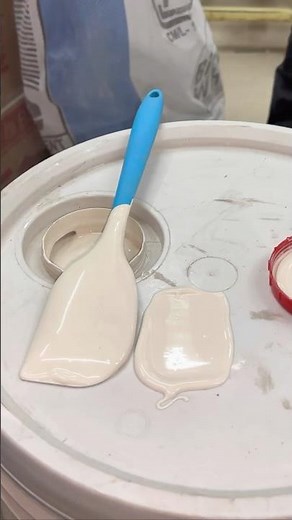 🎨 Elegant Ivory Cream Colour Mixing | Smooth Paint Making Process #youtube #ytshorts #shorts #yt