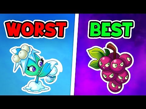 Ranking Every Premium Plant From Worst to Best in PVZ 2