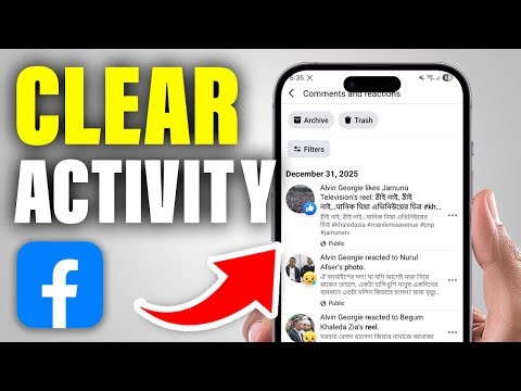 How to Clear Activity Log on Facebook