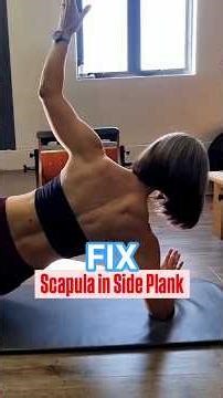 Side Plank Shoulder Fix Do This