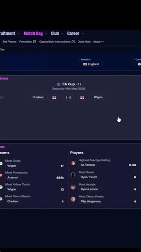 The BEST 433 Tactic! DYNAMITE For FM26! #fm26 #fm26tactics #footballmanager26